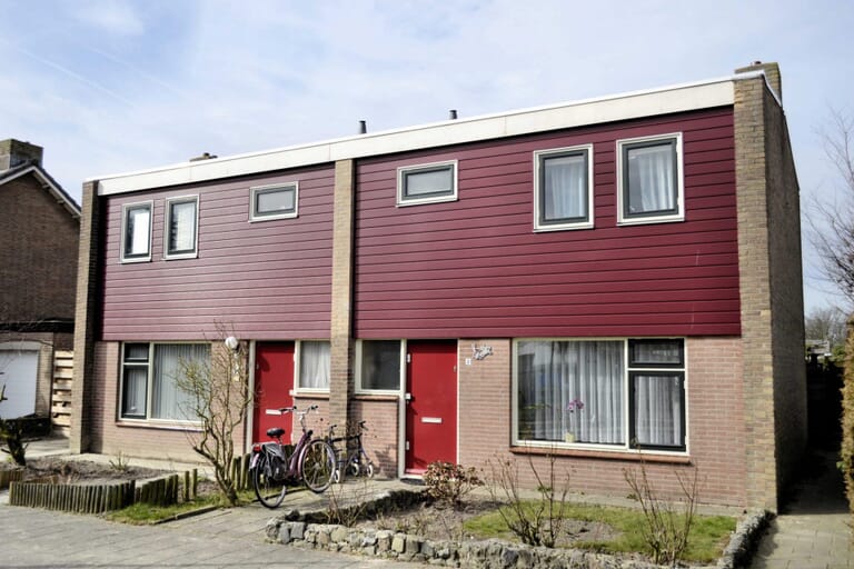 Gevelrenovatie 140 woningen Rilland