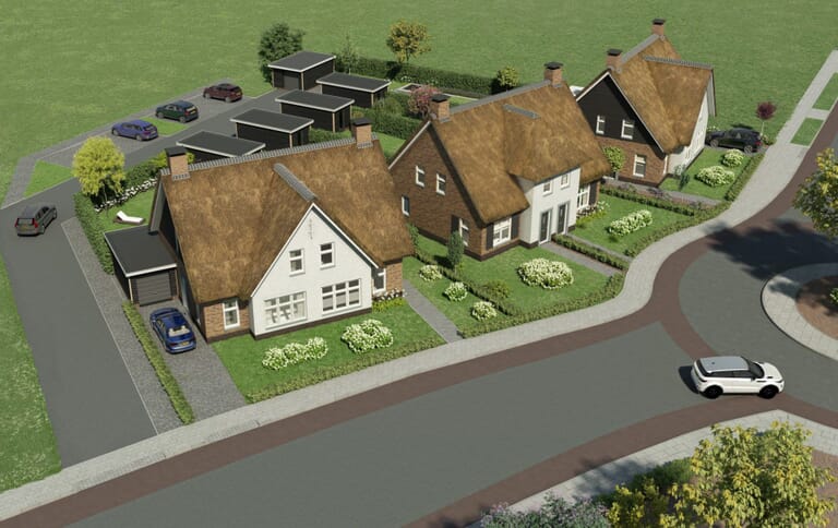 Nieuwbouw 6 woningen Yerseke (De Schelpjes)