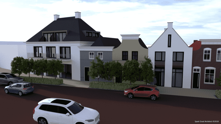 Verbouwing woningen en appartementen "Smalstaete"
