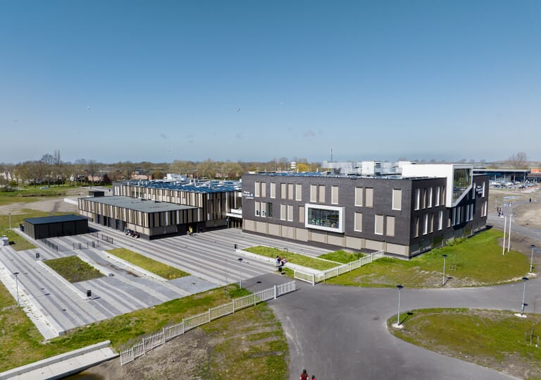 Nieuwbouw schoolgebouw Pontes Pieter Zeeman en SBO De Meie