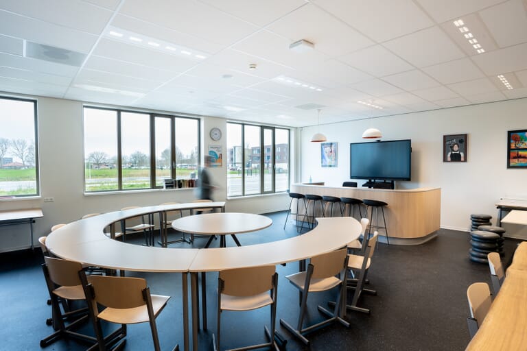 Nieuwbouw schoolgebouw Pontes Pieter Zeeman en SBO De Meie