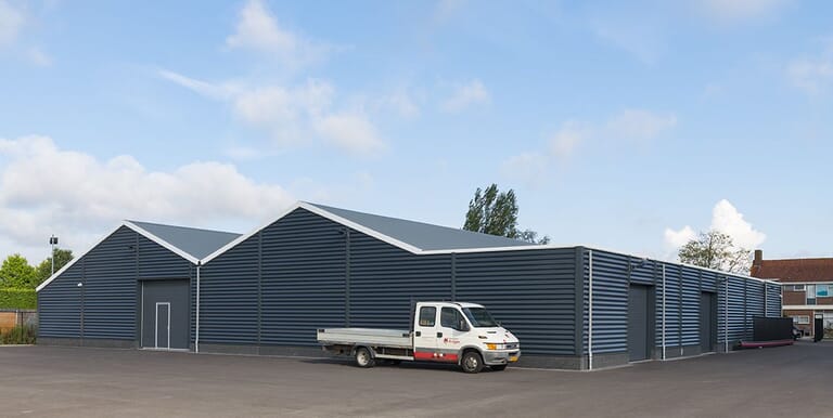 Nieuwbouw en renovatie bedrijfspand Bouwbedrijf Krijger