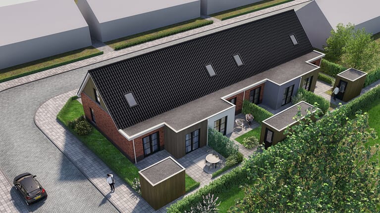 4 levensloopwoningen - opgeleverd
