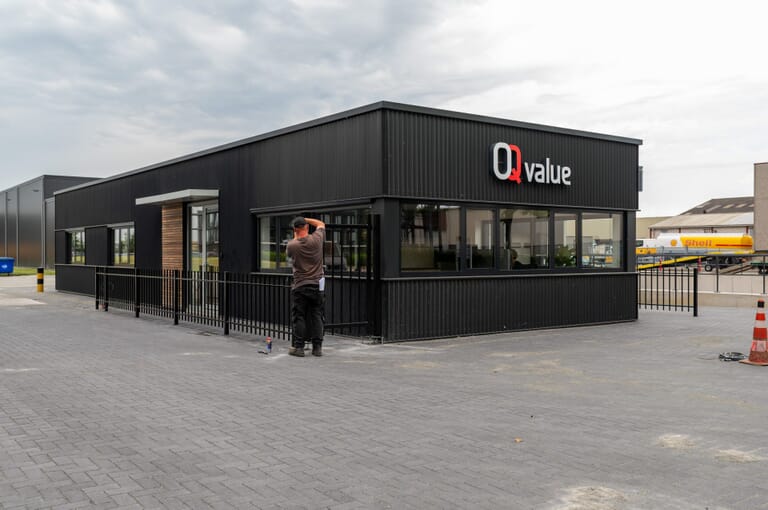 Nieuwbouw Portiers gebouw OQ Value