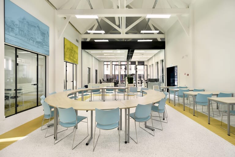 Restauratie schoolgebouw 't Rijks