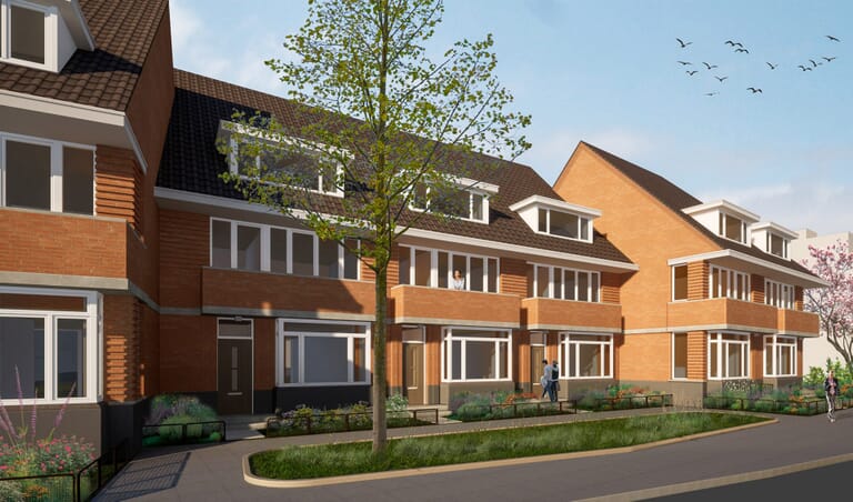 8 herenhuizen Statenlaankwartier (in uitvoering)