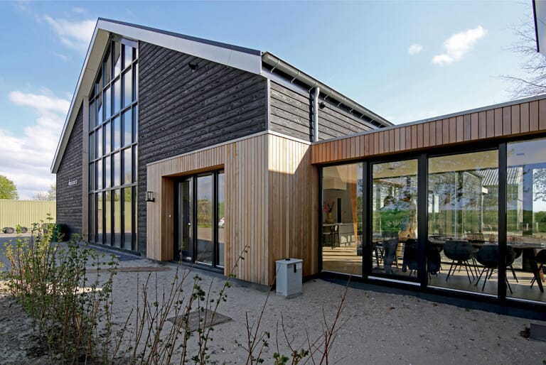Renovatie woning met loods