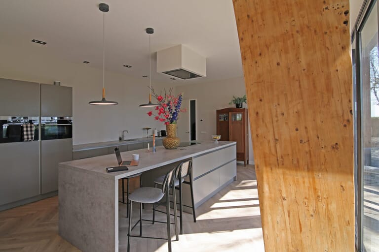 Renovatie woning met loods