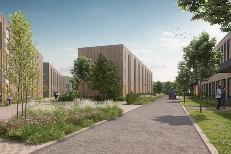 Nieuwbouw AZC