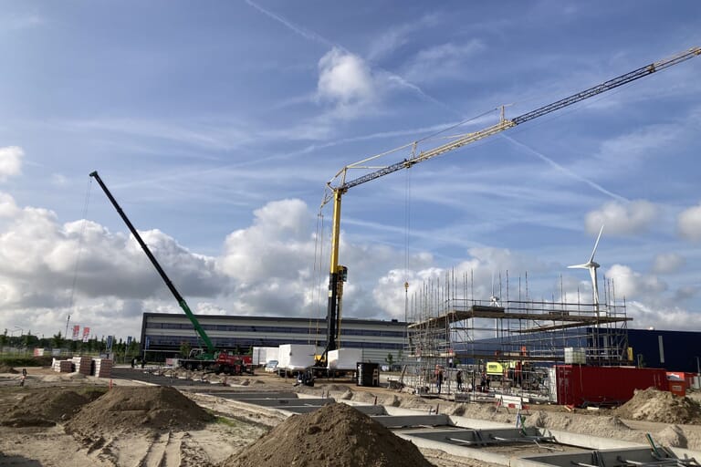 Nieuwbouw AZC