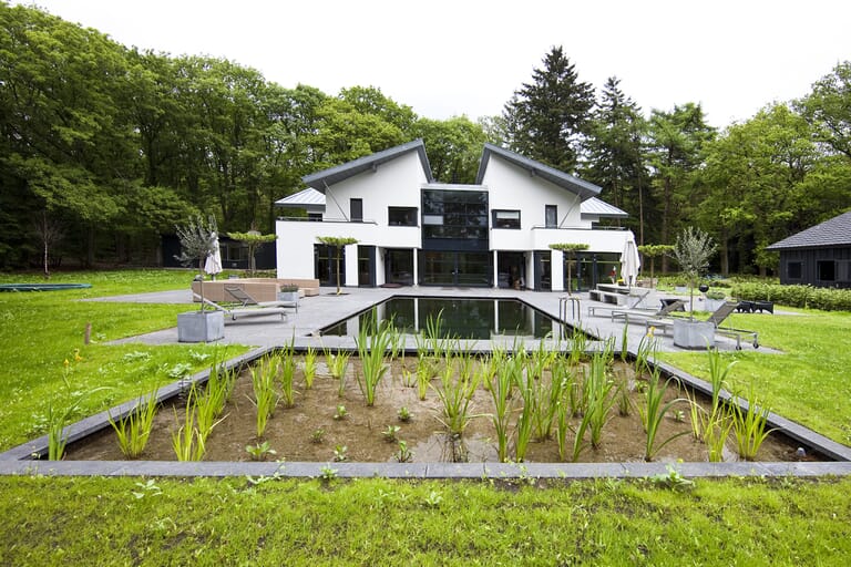 Moderne villa in Doorn, studio WA