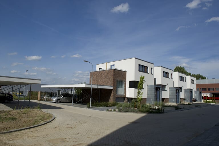 4 geschakelde villa's