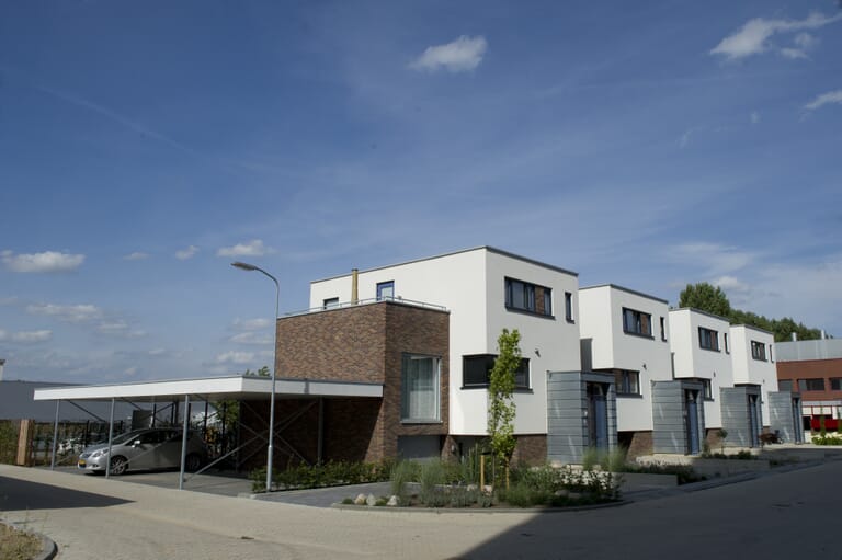 4 geschakelde villa's
