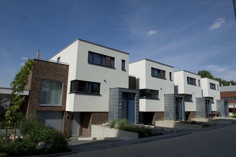4 geschakelde villa's