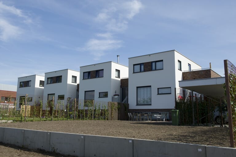 4 geschakelde villa's