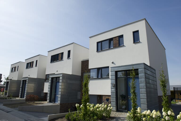4 geschakelde villa's
