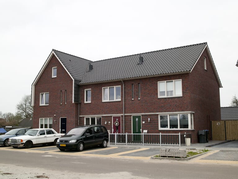 12 eengezinswoningen in Hulshorst