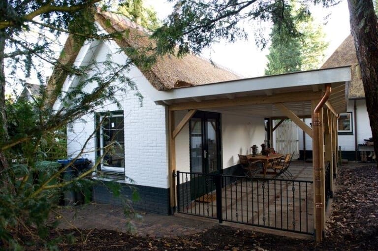 Prieel en buitenberging in Driebergen