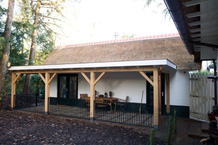 Prieel en buitenberging in Driebergen