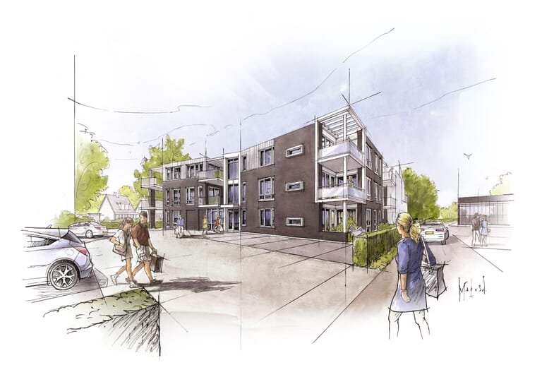 11 senioren appartementen Theaterplein Barneveld