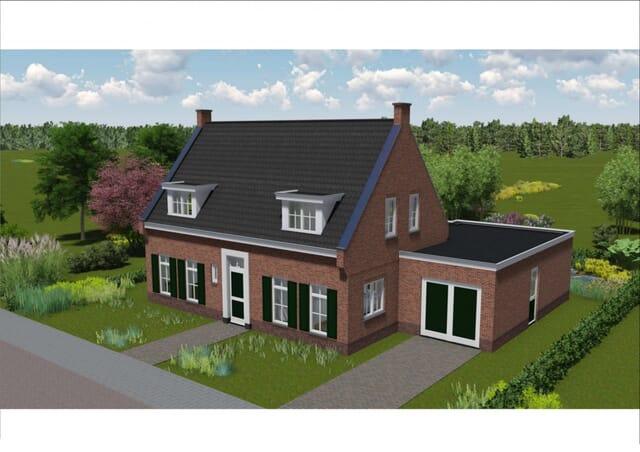 Vrijstaande woning met garage