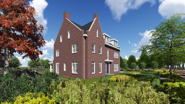 Prefab gebouwde woning in Elst