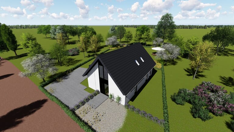 Vrijstaande woning in Stokkum