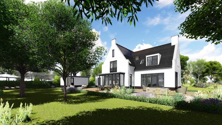 Vrijstaand huis in Wageningen