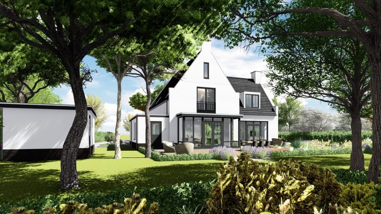 Vrijstaand huis in Wageningen