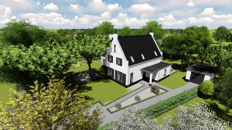 Vrijstaand huis in Wageningen