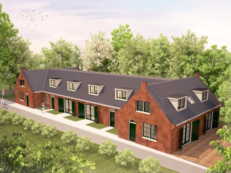 Geschakelde woningen in Loosdrecht