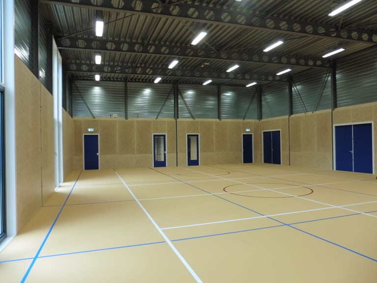 Diverse uitbreidingen aan "Herman Jordan College" bouwteam