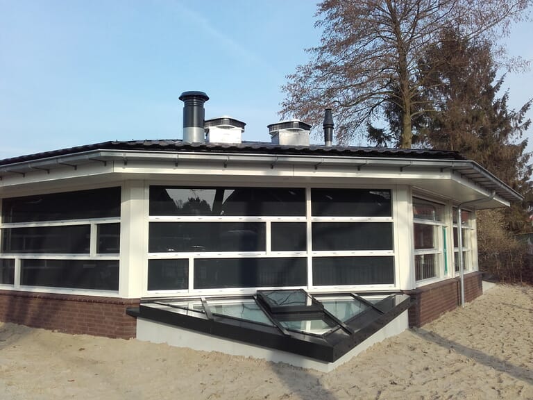 Uitbreiding schoolgebouw in Scherpenzeel