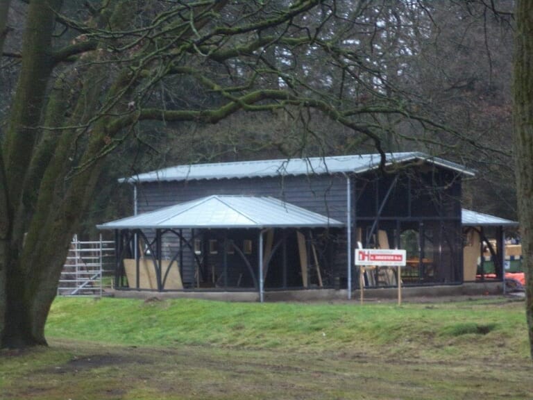 Pauwenverblijf Landgoed Staverden