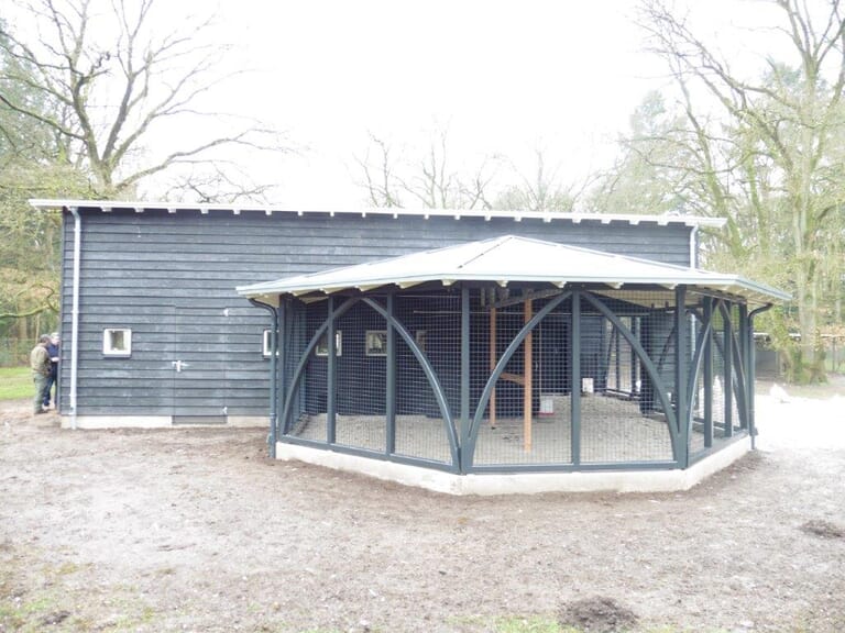 Pauwenverblijf Landgoed Staverden