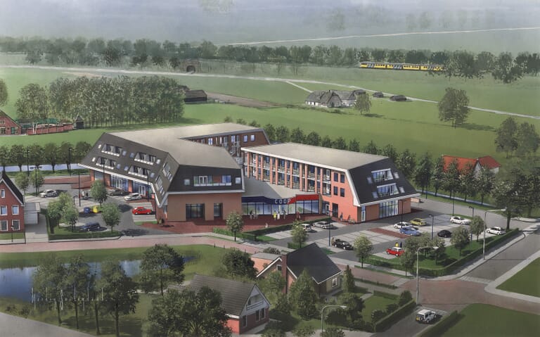 Winkelcentrum Nieuw-Schoneveld in Achterberg
