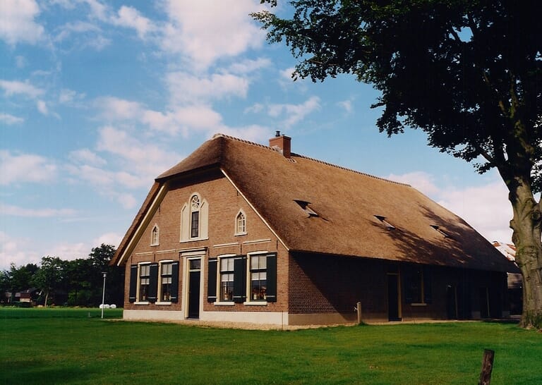 Transformatie boerderij tot kantoor
