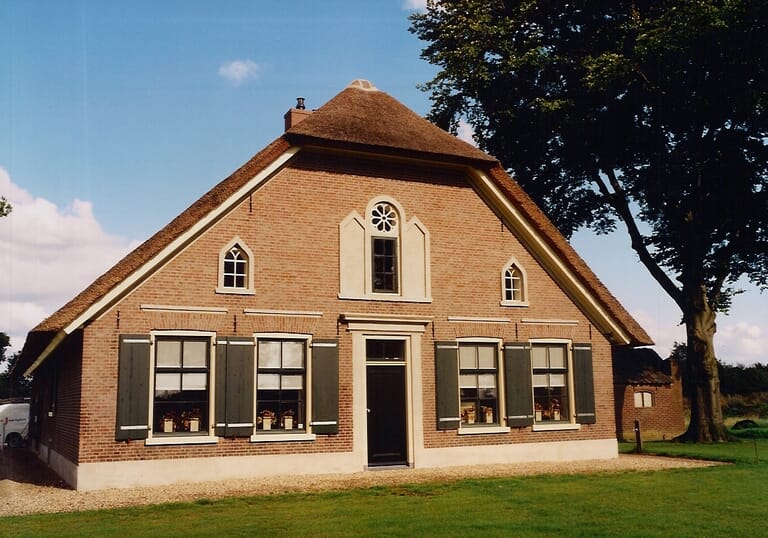 Transformatie boerderij tot kantoor