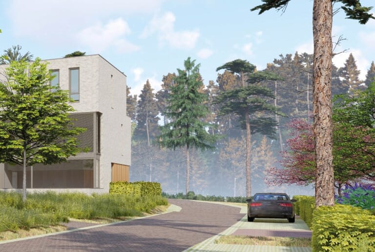 32 woningen Hilversum op het landgoed Monnikenberg