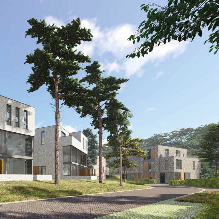 32 woningen Hilversum op het landgoed Monnikenberg