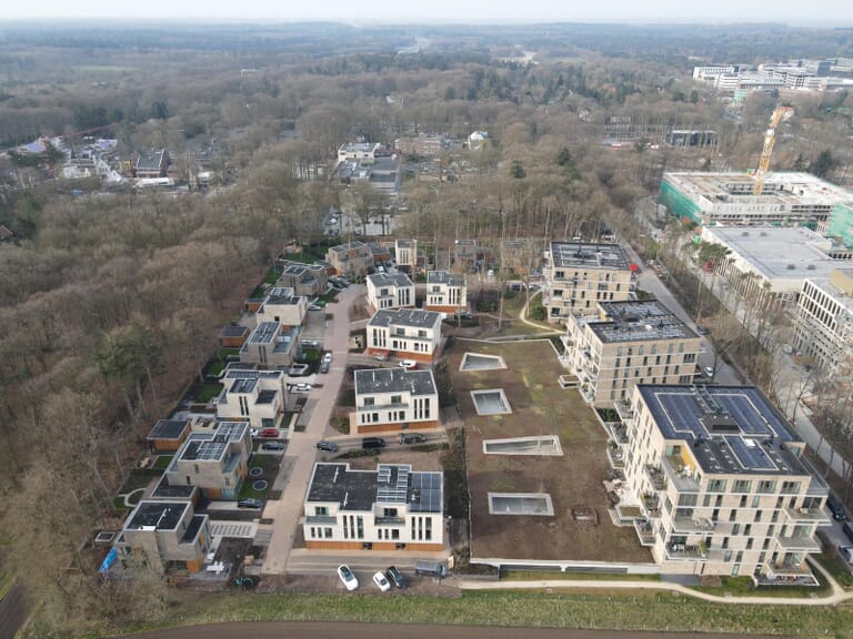 32 woningen Hilversum op het landgoed Monnikenberg