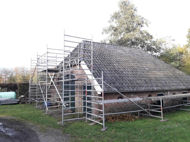 Restauratie Monumentale veeschuur 't Harde