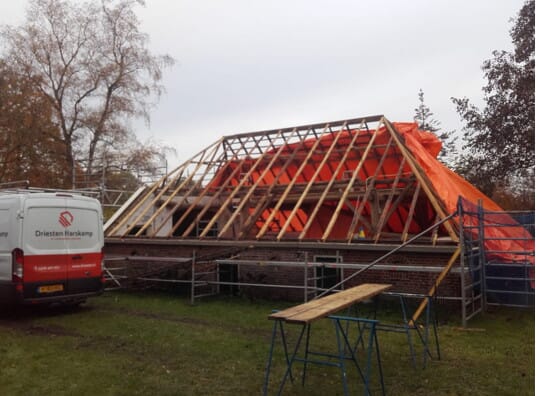 Restauratie Monumentale veeschuur 't Harde