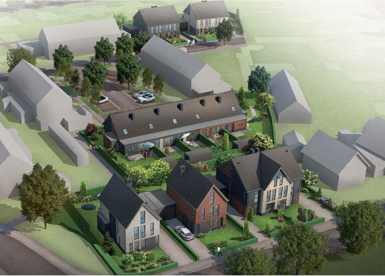 13 grondgebonden woningen “Julianahof” Barneveld