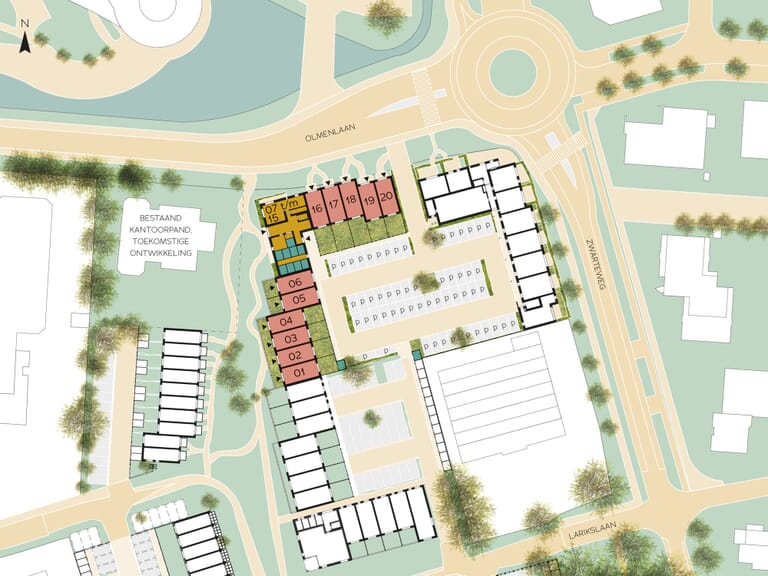 Leusden 11 parkwoningen en 9 appartementen - Fase 4