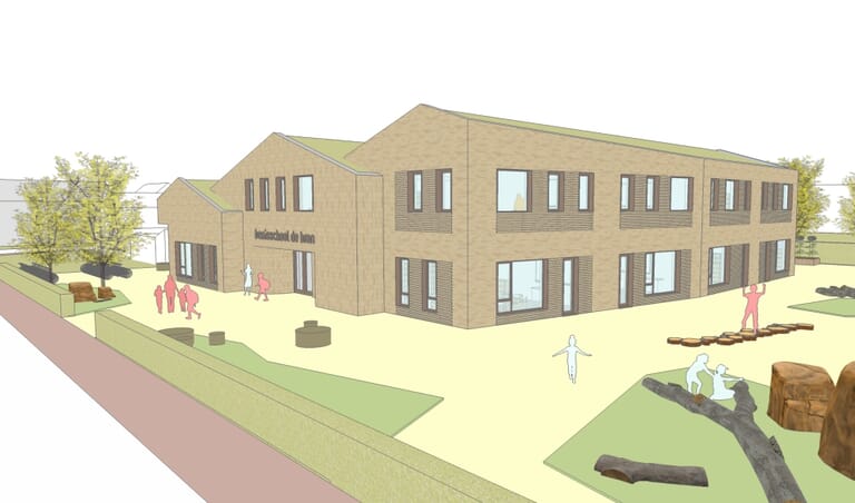 Nieuwbouw school De Bron in Barneveld
