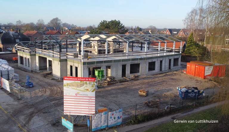 Nieuwbouw school De Bron in Barneveld