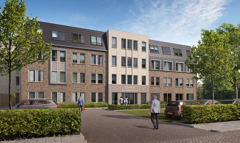 Nieuwbouw woonzorgcentrum Vicus met 51 eenheden met algemene ruimten
