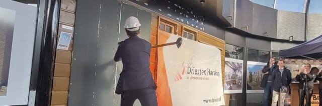 Project Korenpassage, 26 stadswoningen met tuin