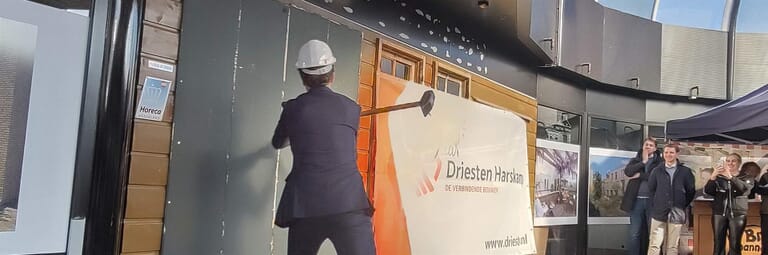 Project Korenpassage, 26 stadswoningen met tuin